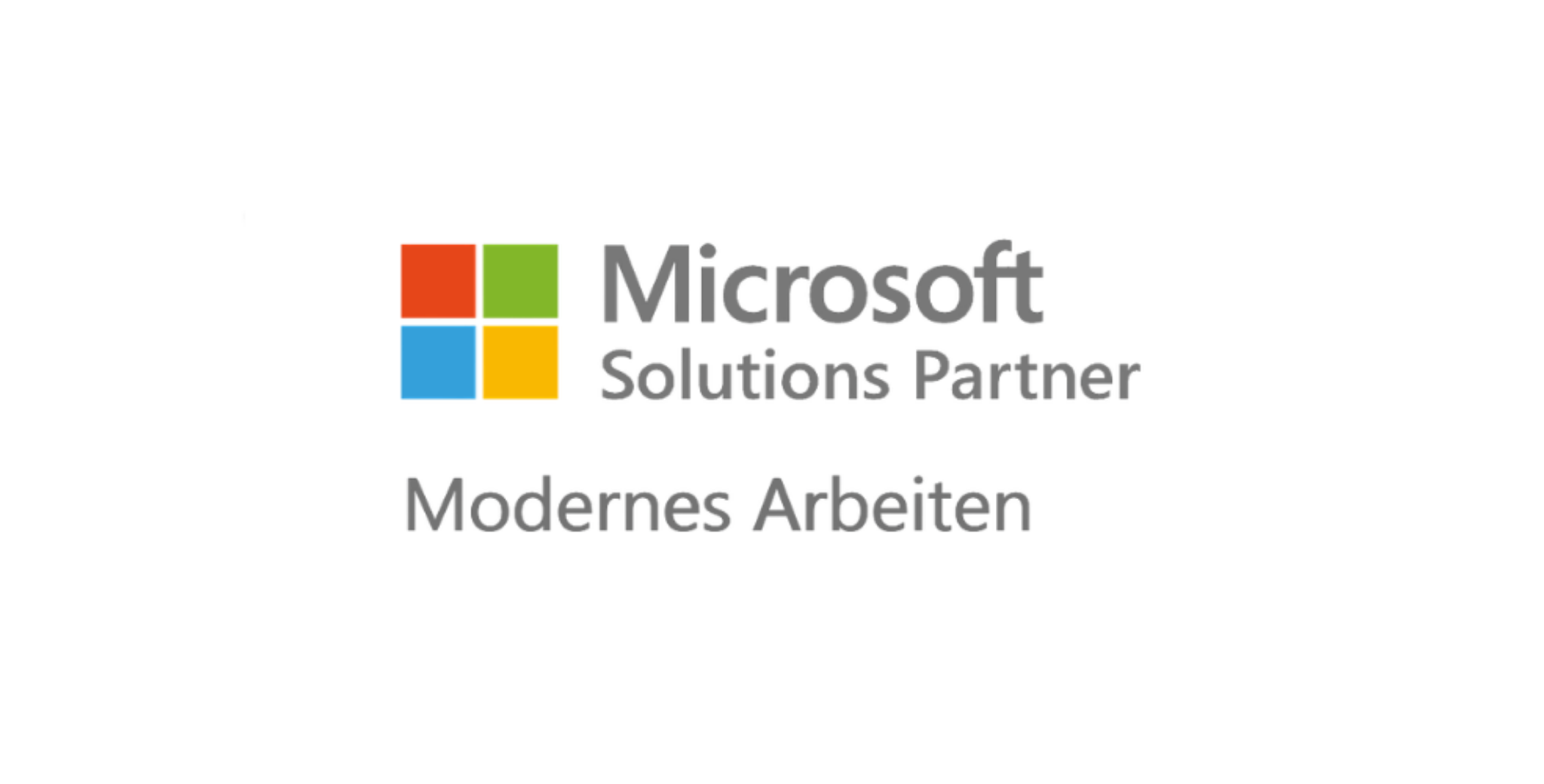 Auszeichnung Microsoft Solutions Partner Modern Work